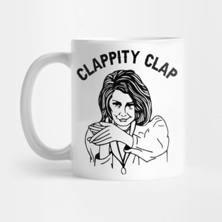 Nancy Pelosi Clappity Clap Funny Anti-Trump Gift Mug